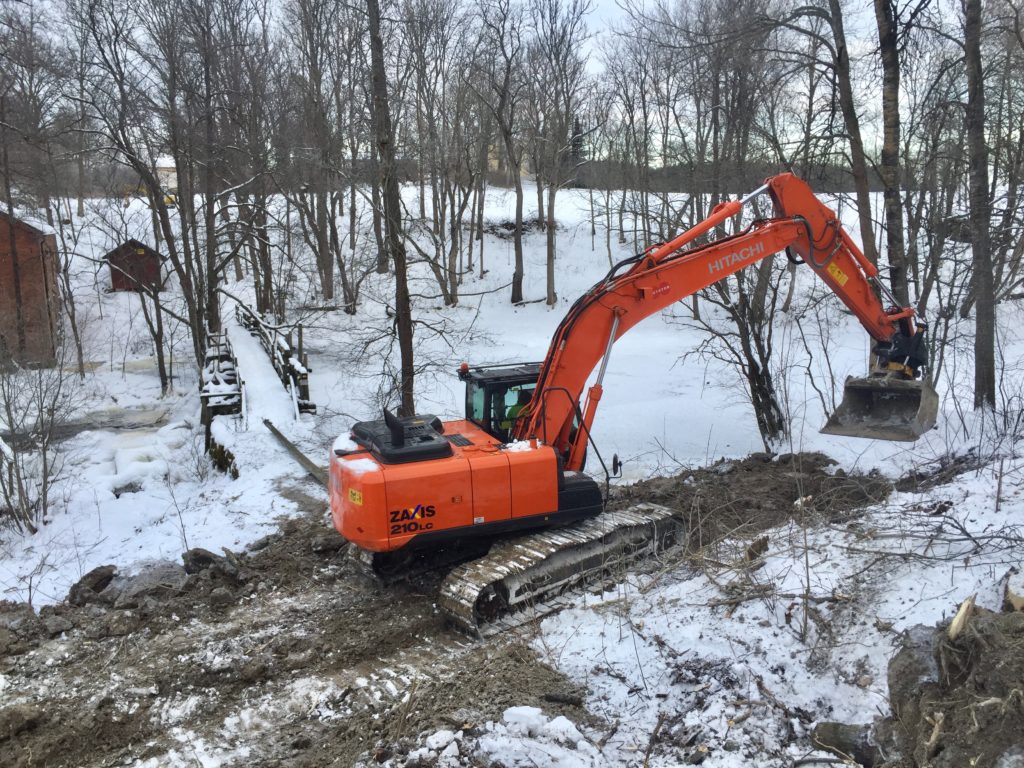 Töiden alkua 25.2.2018